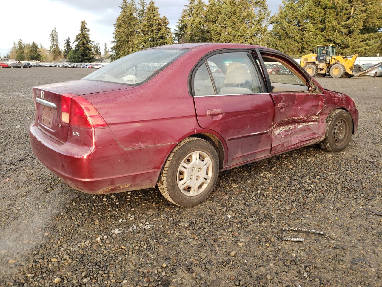 Lot #3033485153 2002 HONDA CIVIC LX