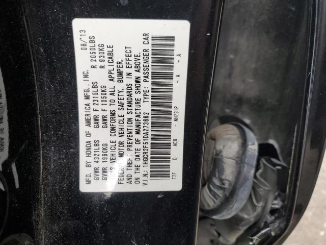 VIN 1HGCR2F51DA273662 2013 HONDA ACCORD no.12