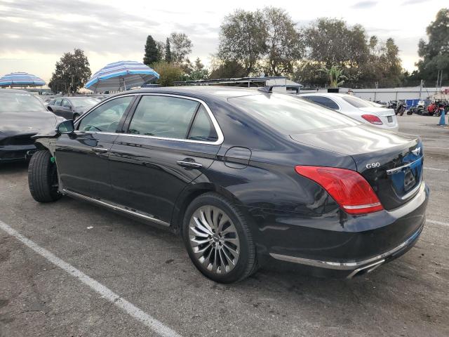 GENESIS G90 ULTIMA 2018 black  gas KMHG54JH4JU038851 photo #3