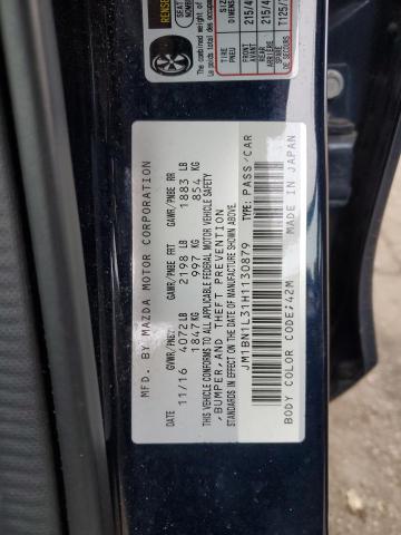 2017 MAZDA 3 TOURING - JM1BN1L31H1130879