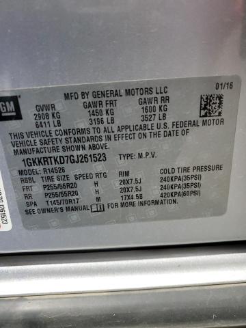 2016 GMC ACADIA DEN - 1GKKRTKD7GJ261523