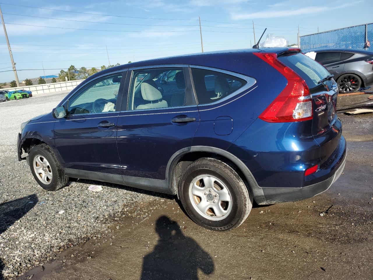 Lot #3028078516 2015 HONDA CR-V LX