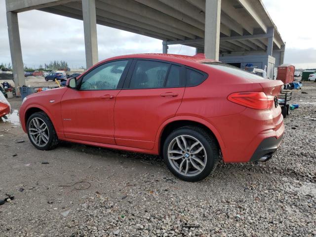 BMW X4 XDRIVE3 2015 red  gas 5UXXW5C5XF0E87512 photo #3