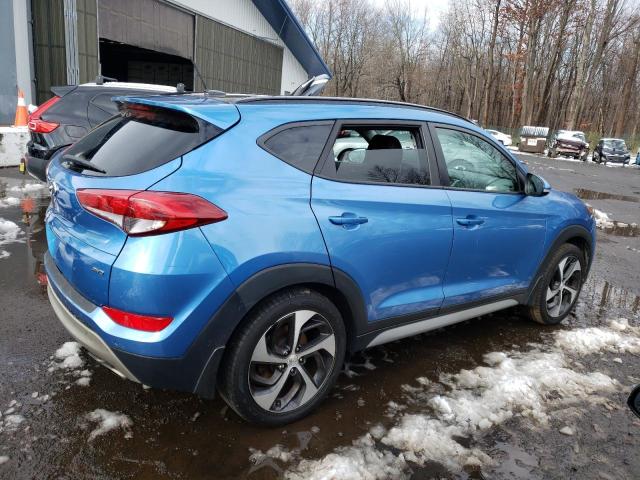 HYUNDAI TUCSON LIM 2017 blue 4dr spor gas KM8J3CA24HU555577 photo #4