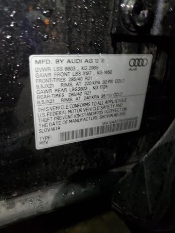 VIN WA1VAAF7XHD040498 2017 AUDI Q7 no.12