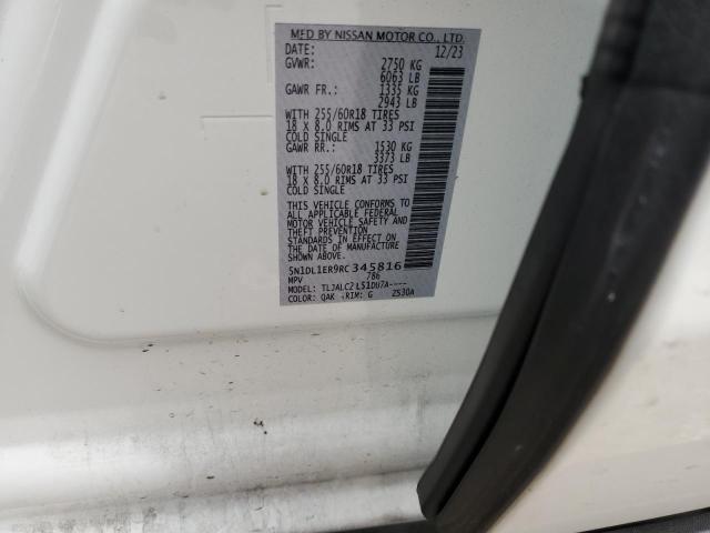 2024 INFINITI QX60 PURE 5N1DL1ER9RC345816