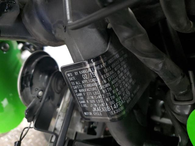 2015 KAWASAKI EX300 B - JKAEX8B14FDA21079