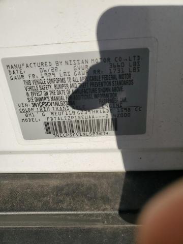 2022 NISSAN KICKS SV - 3N1CP5CV1NL523294