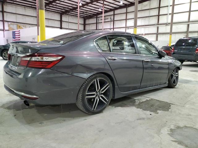 HONDA ACCORD SPO 2016 charcoal sedan 4d gas 1HGCR2F59GA054548 photo #4