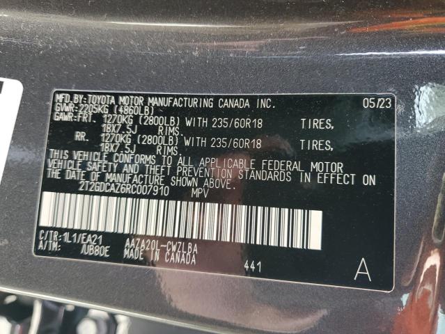 2024 LEXUS NX 250 PRE 2T2GDCAZ6RC007910