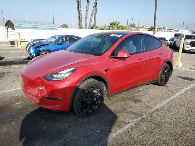 Vin: 5yjygded7mf181395, lot: 83375444, tesla model y 2021 img_1