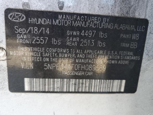 2015 HYUNDAI SONATA SPO - 5NPE34AF0FH089569