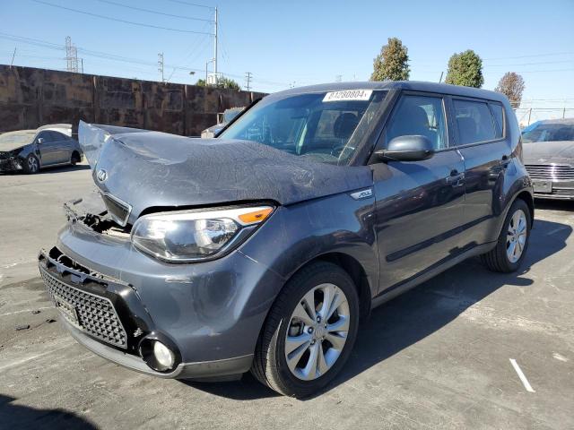 KIA SOUL + 2016 gray  gas KNDJP3A52G7322071 photo #1