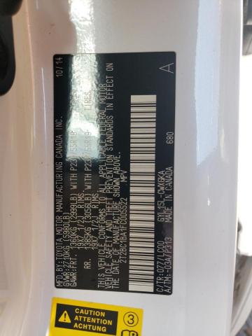 2015 LEXUS RX 450H - 2T2BC1BA1FC005522