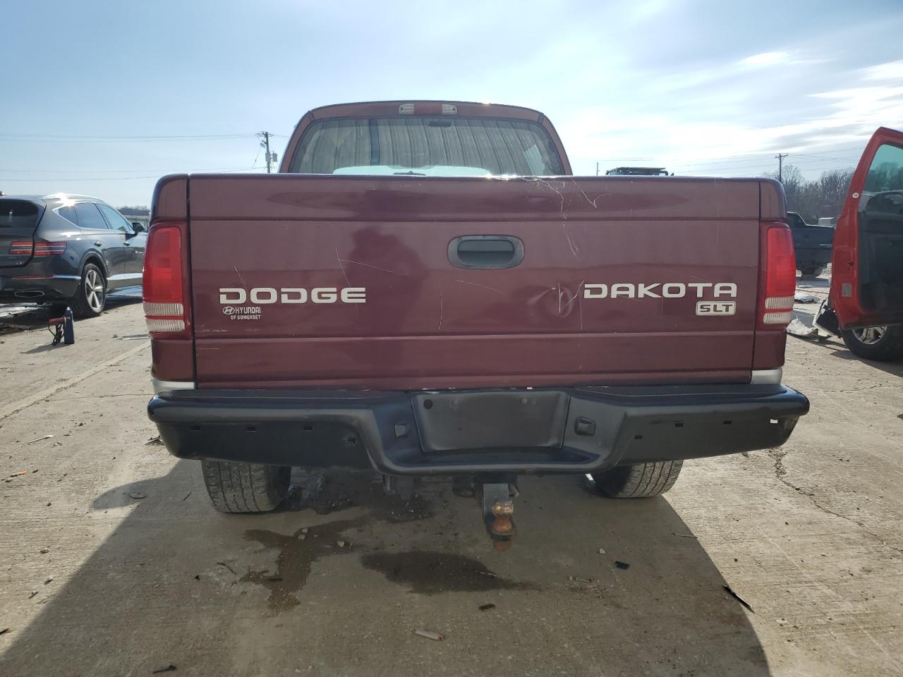 Lot #3033299817 2003 DODGE DAKOTA QUA