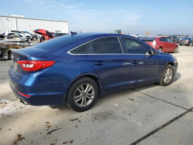 HYUNDAI SONATA SE 2015 blue  gas 5NPE24AF2FH145305 photo #4