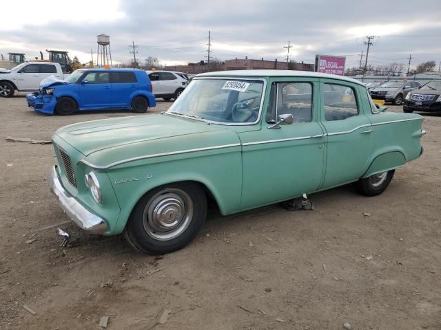 STUDEBAKER LARK 1961 teal   61S8792 photo #1