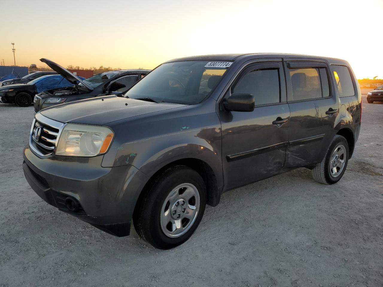 Lot #3033391910 2015 HONDA PILOT LX