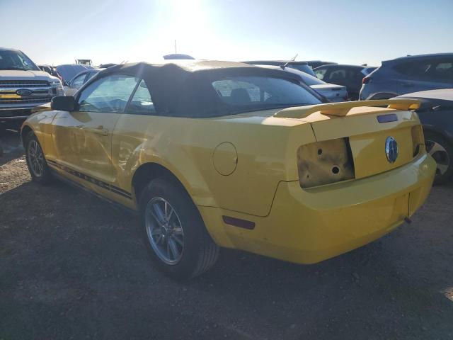 FORD MUSTANG 2005 yellow  gas 1ZVHT84N155228871 photo #3