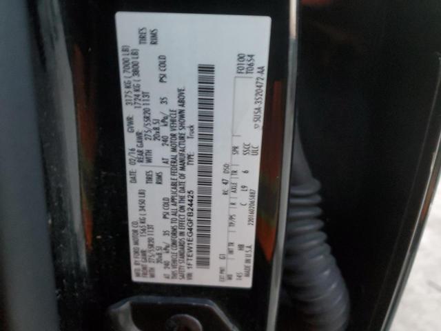 2016 FORD F150 SUPER - 1FTEW1EG4GFB24425