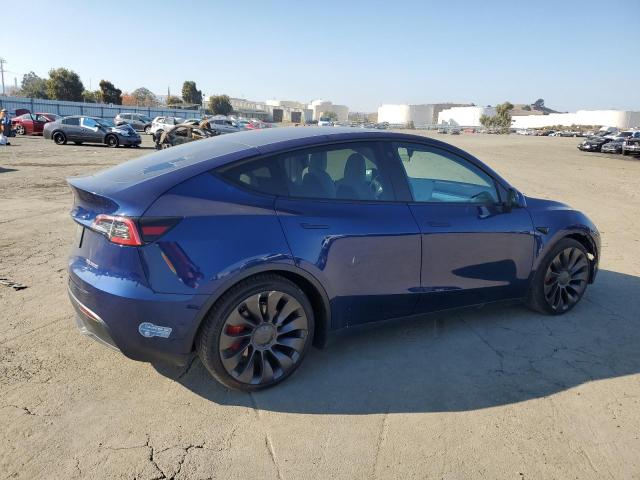 TESLA MODEL Y 2021 blue  electric 5YJYGDEF3MF261634 photo #4