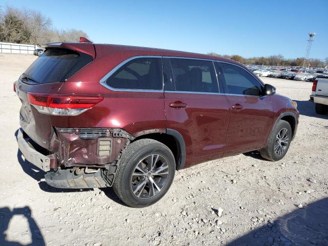 Vin: 5tdzzrfh9hs214766, lot: 84025524, toyota highlander le 20173