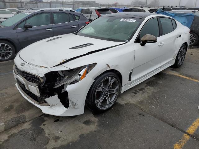 KIA STINGER 2020 white  gas KNAE15LA8L6083745 photo #1