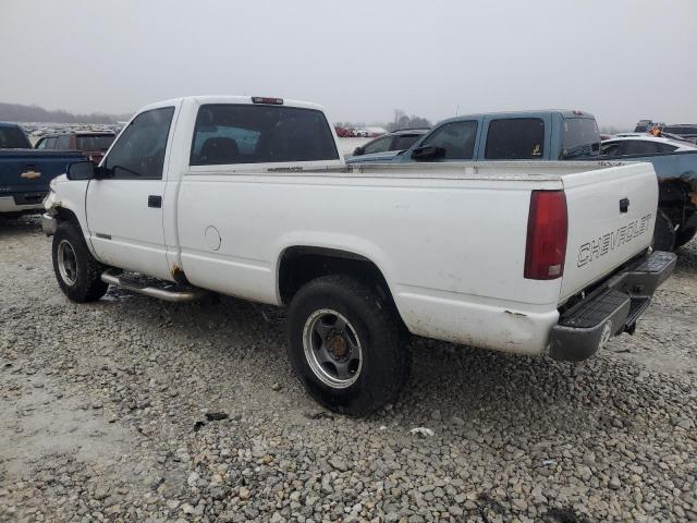 CHEVROLET GMT-400 C3 2000 white pickup gas 1GCGC34R4YR183894 photo #3