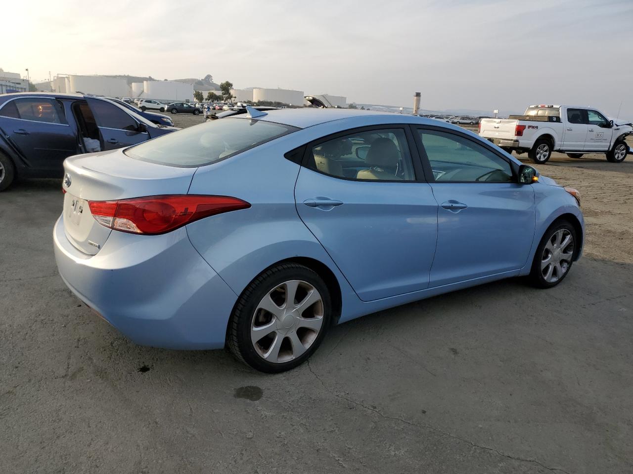 Lot #3029402738 2012 HYUNDAI ELANTRA GL