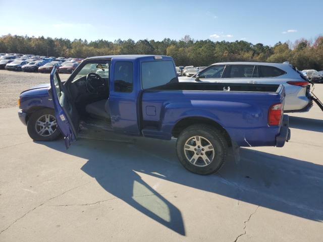 FORD RANGER SUP 2002 blue 4dr ext flexible fuel 1FTYR44V82PB18023 photo #3