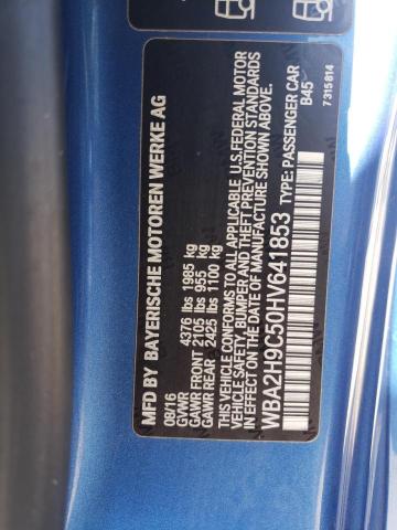 2017 BMW 230XI - WBA2H9C50HV641853