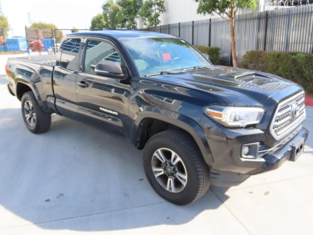 TOYOTA TACOMA ACC 2017 black  gas 5TFRZ5CN6HX053449 photo #1