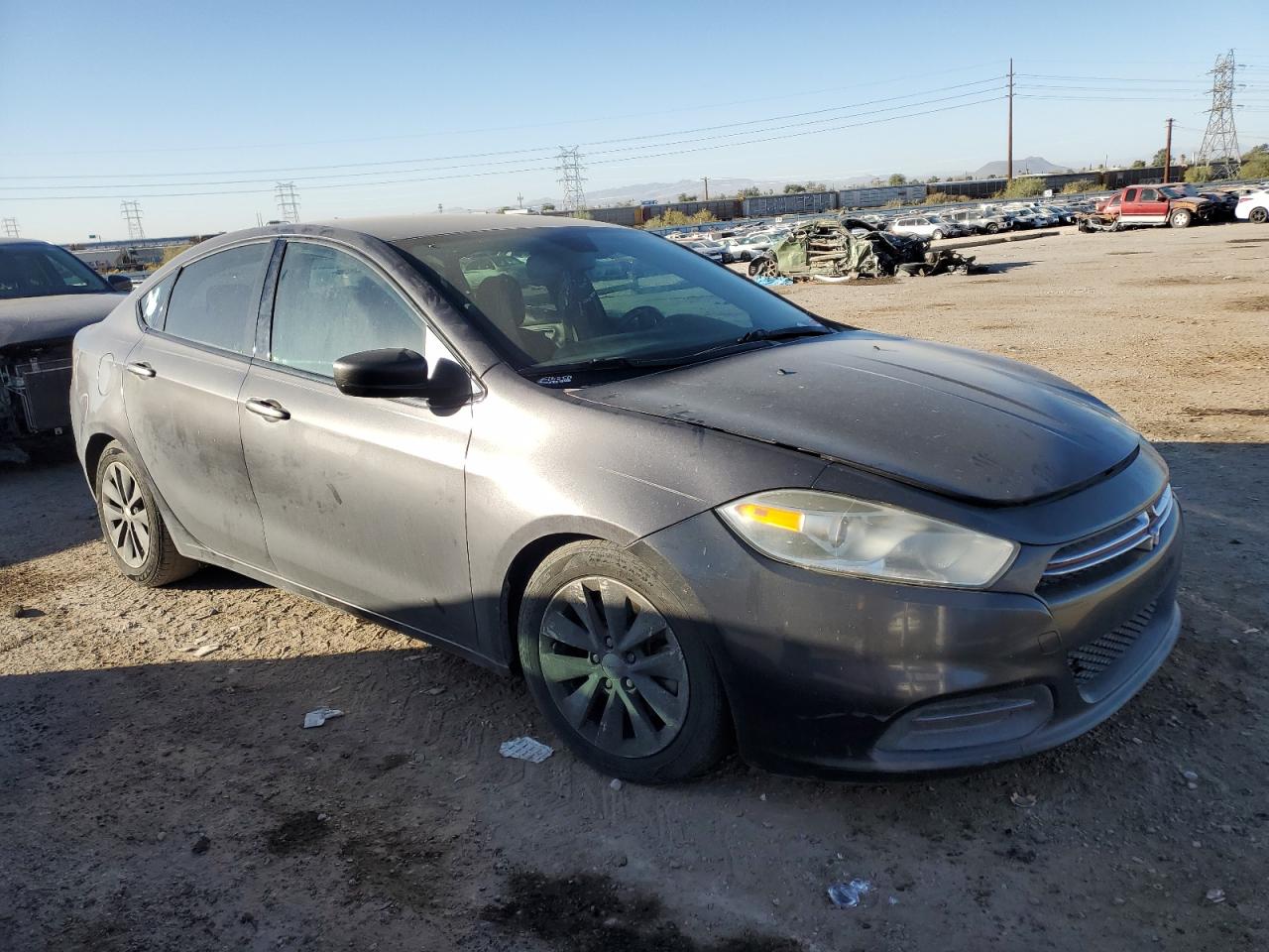 Lot #3037223492 2015 DODGE DART SE AE