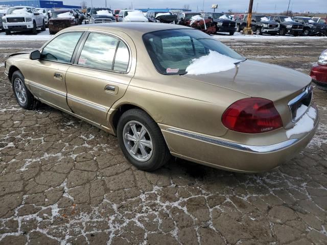 LINCOLN CONTINENTA 1999 gold  gas 1LNHM97V2XY644250 photo #3