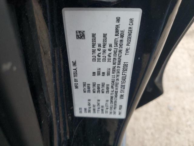 2020 TESLA MODEL 3 - 5YJ3E1EA0LF792081