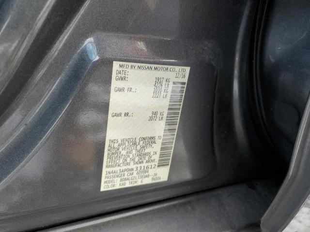 2017 NISSAN ALTIMA 2.5 - 1N4AL3AP0HN331612