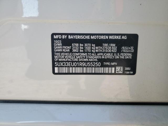 2024 BMW X5 M60I 5UX33EU01R9U55250