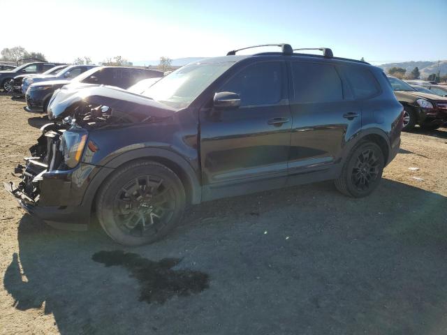 KIA TELLURIDE 2022 black  gas 5XYP3DHC5NG215161 photo #1