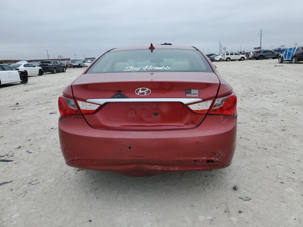 Lot #3064410426 2013 HYUNDAI SONATA GLS