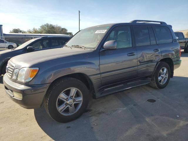 LEXUS LX 470 2006 gray  gas JTJHT00W164006824 photo #1