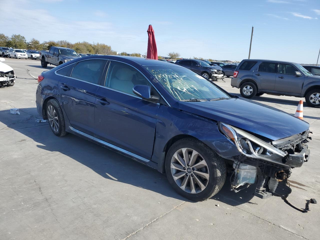 Lot #3028258796 2015 HYUNDAI SONATA SPO