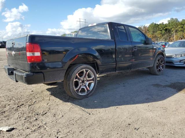 FORD F150 2007 black 4dr ext gas 1FTRX12W07FA40354 photo #4