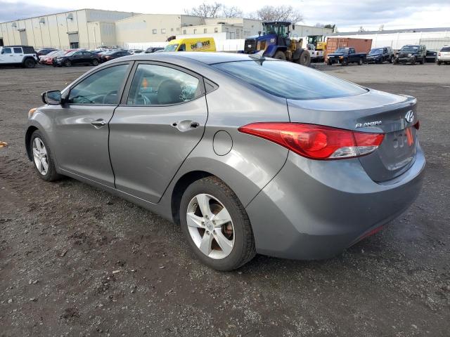 HYUNDAI ELANTRA GL 2012 gray sedan 4d gas 5NPDH4AE4CH131712 photo #3