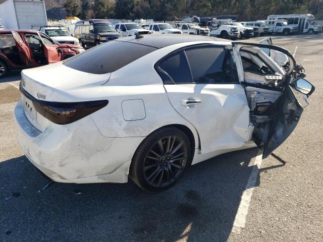 INFINITI Q50 RED SP 2018 white  gas JN1FV7AP6JM460566 photo #4