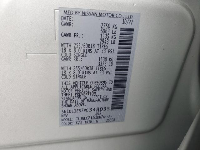 2023 INFINITI QX60 PURE 5N1DL1ES7PC348035
