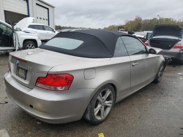 BMW 128 I 2008 tan  gas WBAUL73588VJ74144 photo #4