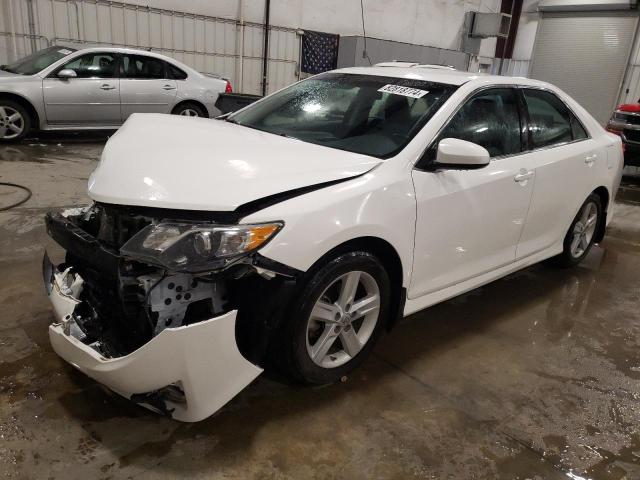 TOYOTA CAMRY BASE 2012 white sedan 4d gas 4T1BF1FKXCU580081 photo #1