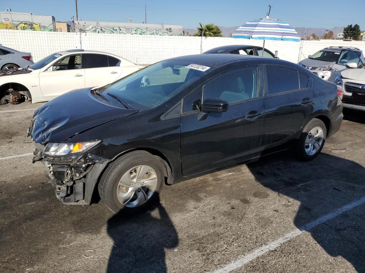 Lot #3029367733 2015 HONDA CIVIC LX