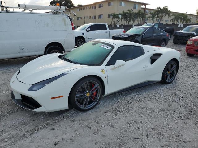 FERRARI 488 SPIDER 2017 white  gas ZFF80AMA3H0221441 photo #1