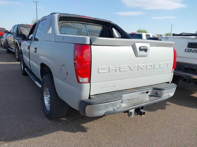 CHEVROLET AVALANCHE 2005 silver crew pic flexible fuel 3GNEC12Z55G263450 photo #4